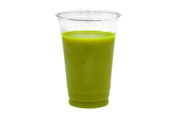 20oz PET Smoothie Cup With Supergreen Smoothie