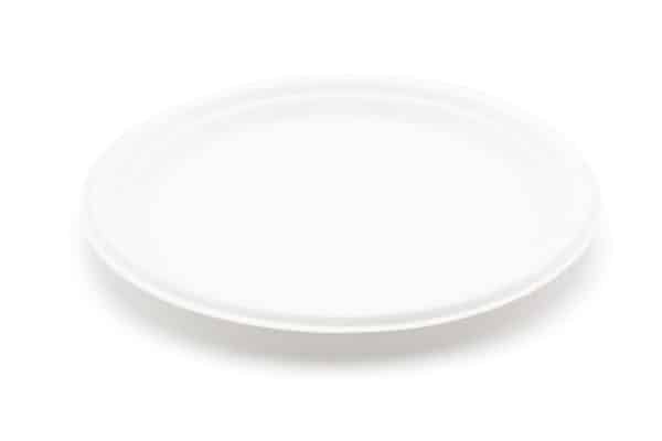 2830013A Bagasse Round Plate 10 Inch