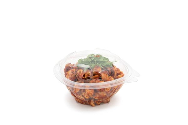 500ml Round Hinged Salad Container Closed (1) (Large)