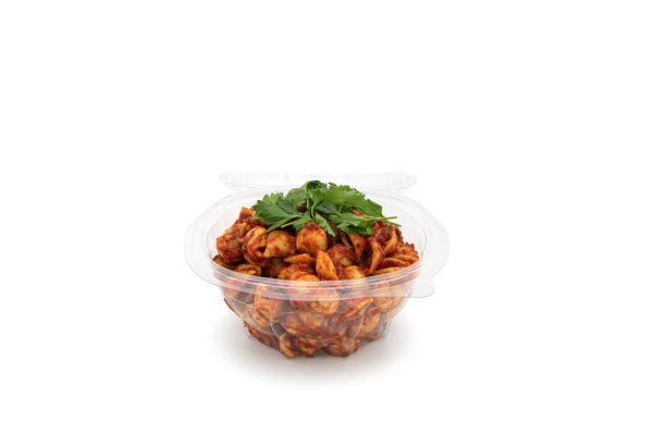 500ml Round Hinged Salad Container Open V2 (Large)