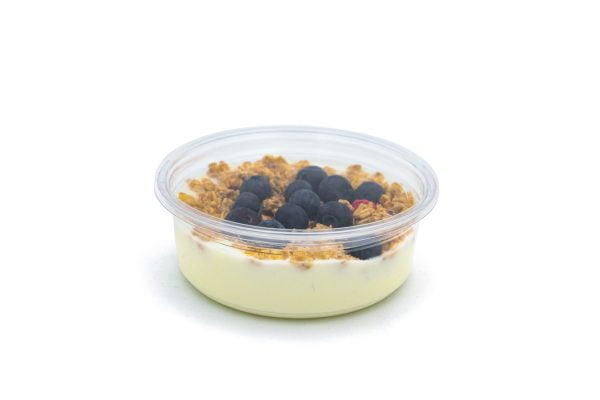 8oz R PET Deli Container With Musli And Lid (Large)