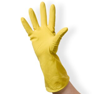 4130025-Yellow-Rubber-Glove-Small
