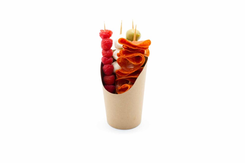 5.5oz Grazing Charcuterie Cup With Food