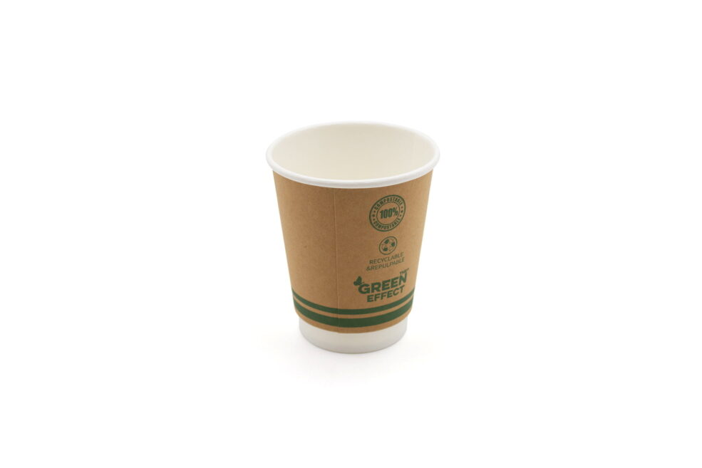 8oz Green Effect Double Wall Cup