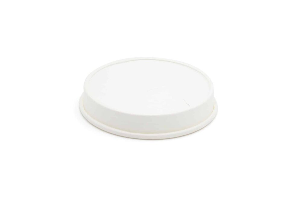 8oz Green Effect White Paper Cup Sip Lid