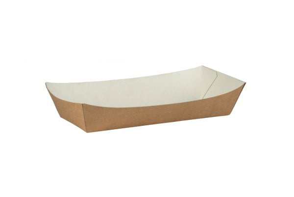 Compostable Kraft Meal Tray 0