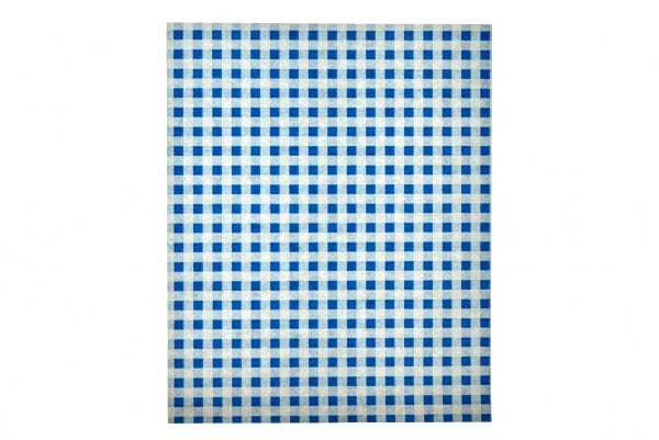 Blue Gingham Greaseproof Paper 0
