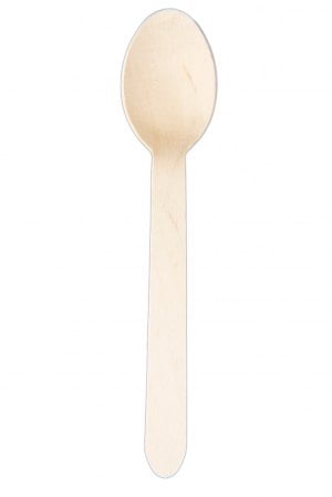 Biodegradable Wooden Dessert Spoon-0