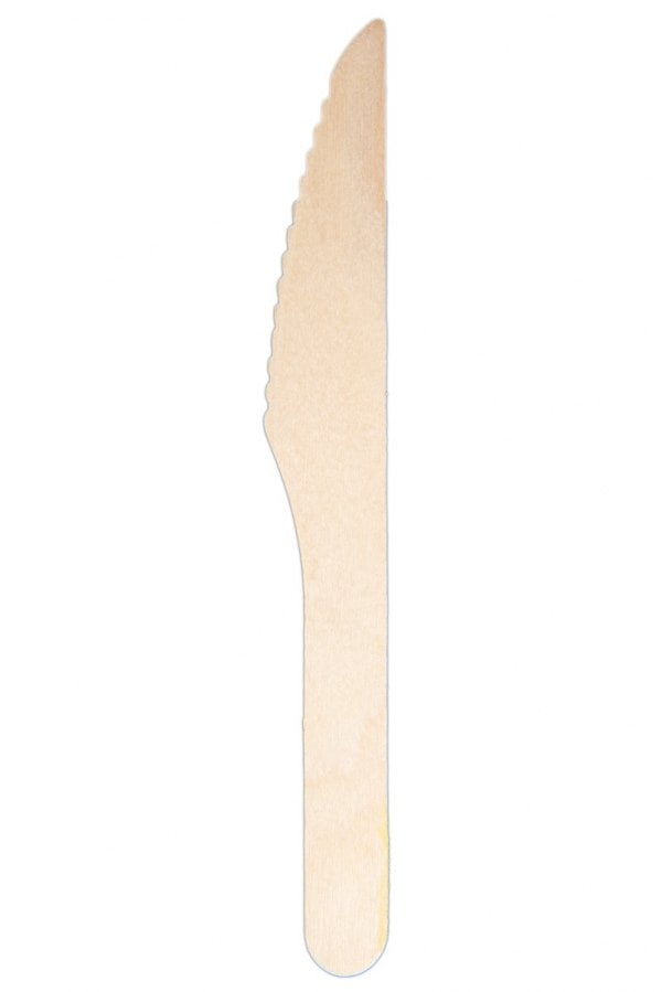 Biodegradable Wooden Knife 0