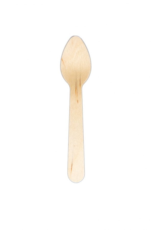 Biodegradable Wooden Tea Spoon Full Case 0