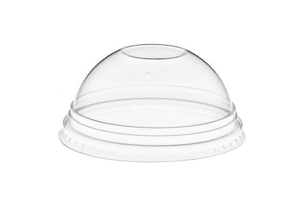 Domed Lid With Hole (Fits PET 9,12,16 & 20oz) Full Case Of 0
