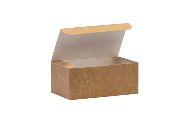 Small Kraft Compostable Chicken Box Full Case 0